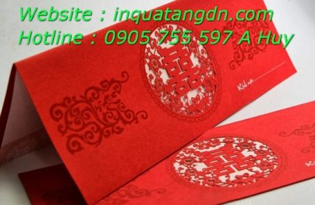 In thiệp cưới rẻ nhất đà nẵng danh thiếp name card visit 0905 755 597