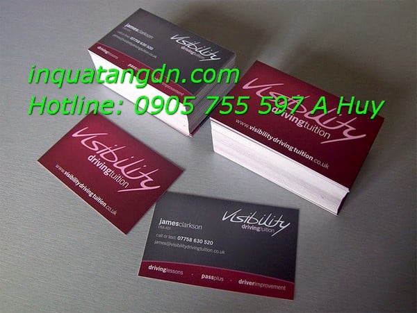 In Name Card Visit Tại Đà Nẵng Giá Rẻ Danh Thiếp Đẹp 0905755597