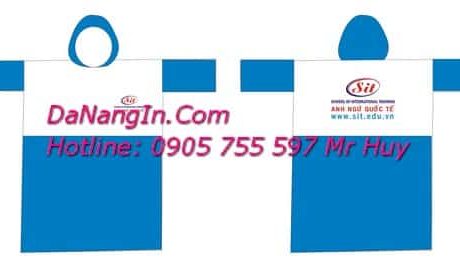 In logo áo mưa áo thun tại đà nẵng giá rẻ nhất LH 0905 755 597 A Huy