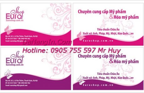 In Card Visit Giá Rẻ Nhất Tại Đà nẵng Chuyên Nghiệp 0905 755 597 A Huy