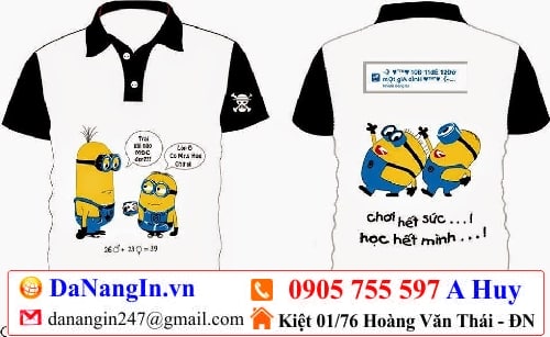 những kinh nghiệm khi làm áo lớp đồng phục,LH 0905 755 597 A huy - danangin.vn,làm áo thun,in logo lên vải tui xách,in hàng handmade,in menu name card gấp