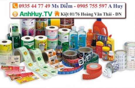 in tem nhãn lấy ngay LH 0935447749  Xuân Diễm , Anh Huy TV in ấn decal giá rẻ